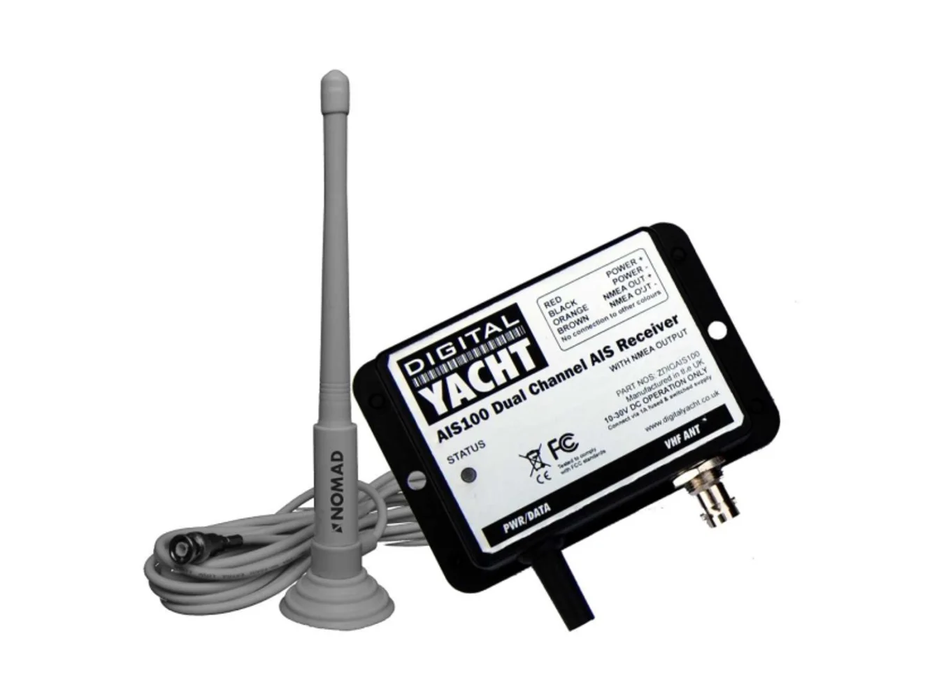 Digital Yacht AIS100 AIS USB Receiver w/QMax Portable Antenna