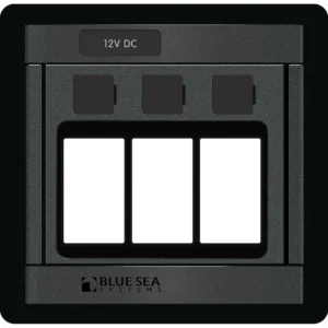 Blue Sea 1520 Remote Control Switch - 360 Panel - 3 Blank