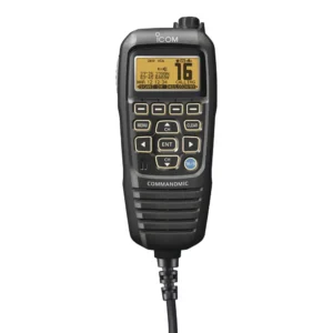 Icom HM195 CommandMic™ IV w/Yellow BlackLit LCD - Black
