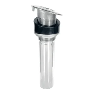 Tigress 9" 15-Degree Rod Holder - Screwless - Stainless Steel