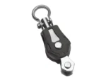 Barton Marine Size 0 20mm Plain Bearing Pulley Block Single Swivel & Becket