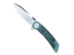 Toadfish EDC Pocket Knife - 3.15” Blade Length & 7.4” Overall Length