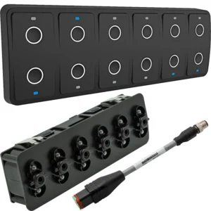 Maretron CKM12 Keypad w/CKM to NMEA 2000&reg; Adapter Cable - 0.2M