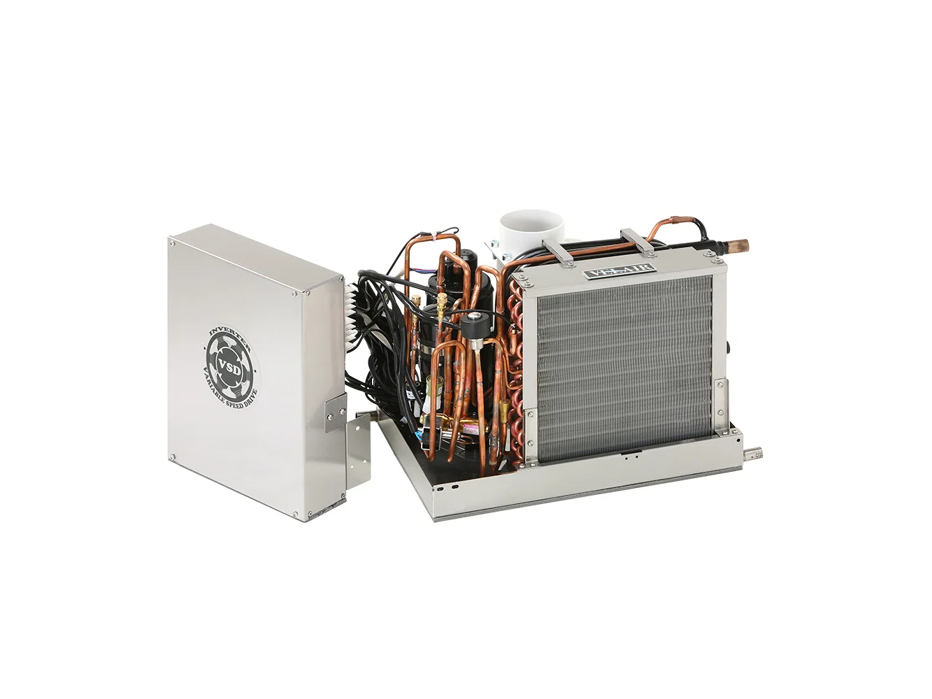 Velair Compact i10VSD SMART Marine Air Conditioner Unit - 230VAC- 10,000 BTU (Generation 2)