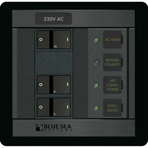 Blue Sea 230 Volt AC Main + 2 Positions
