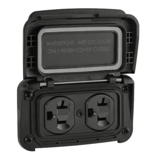 SCANSTRUT Ventura Series - Dual 125V 20A AC Outlet | SC-V-P1