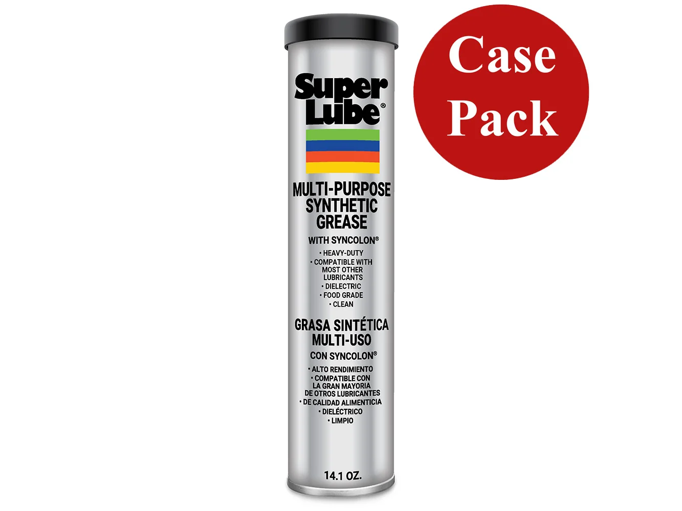 Super Lube Multi-Purpose Synthetic Grease w/Syncolon® - 14.1oz Cartridge *Case of 12