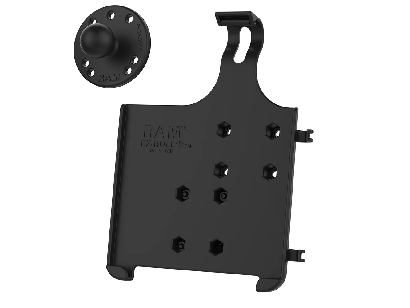 RAM Mount RAM® EZ-Roll'r™ Cradle w/Ball f/Apple iPad mini (A17 Pro) & mini 6