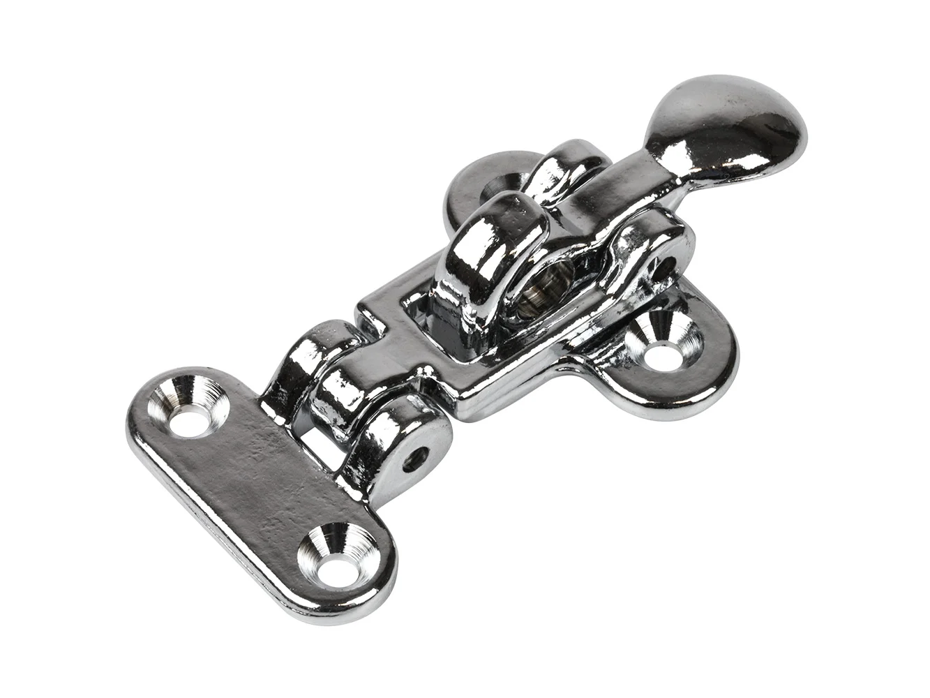 Sea-Dog Anti-Rattle Latch - Sand-Cast Chrome-Plated Brass