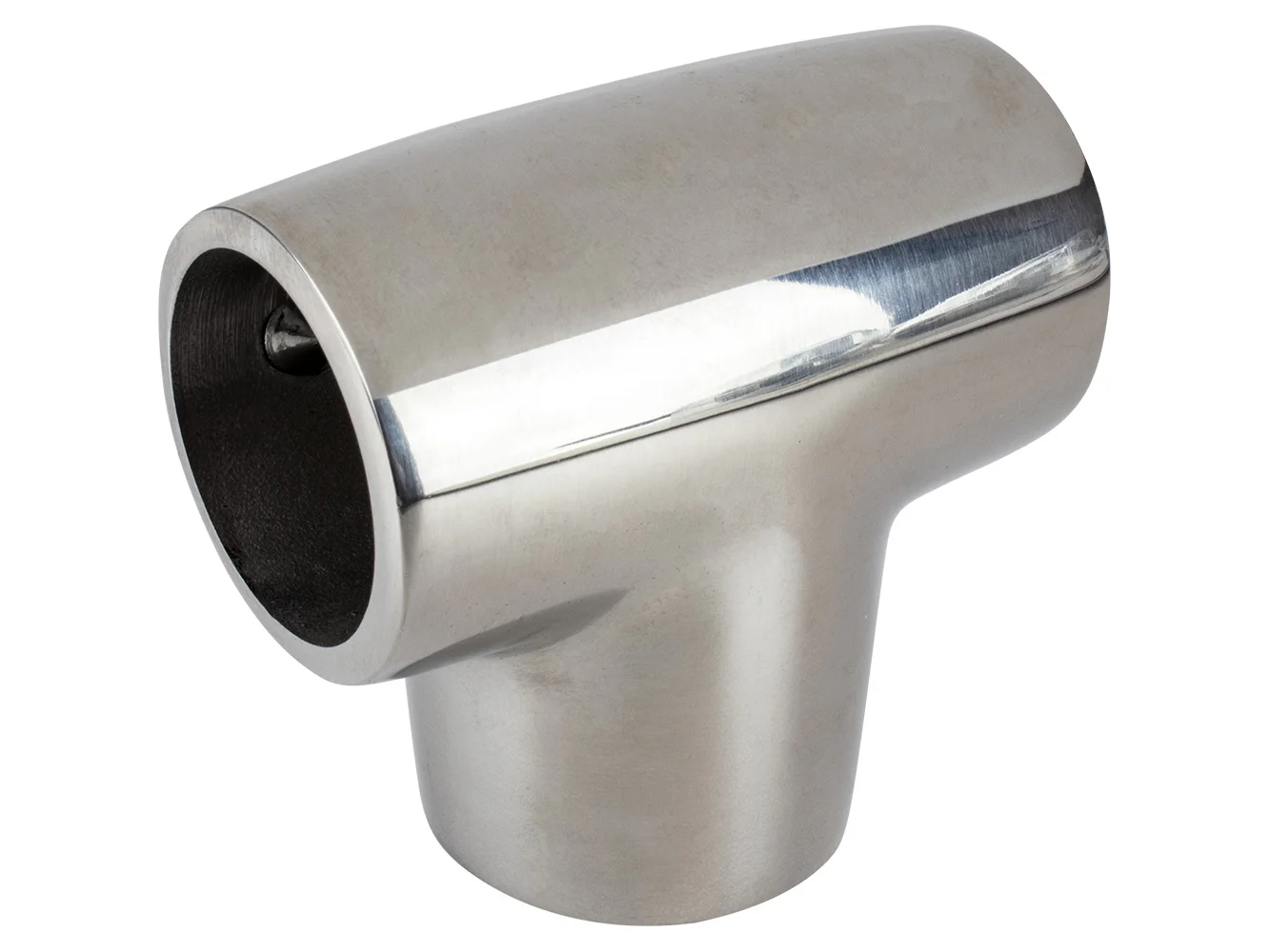 Sea-Dog Handrail Tees - 90 Degree - 1" - Investment Cast 316 Stainless Steel