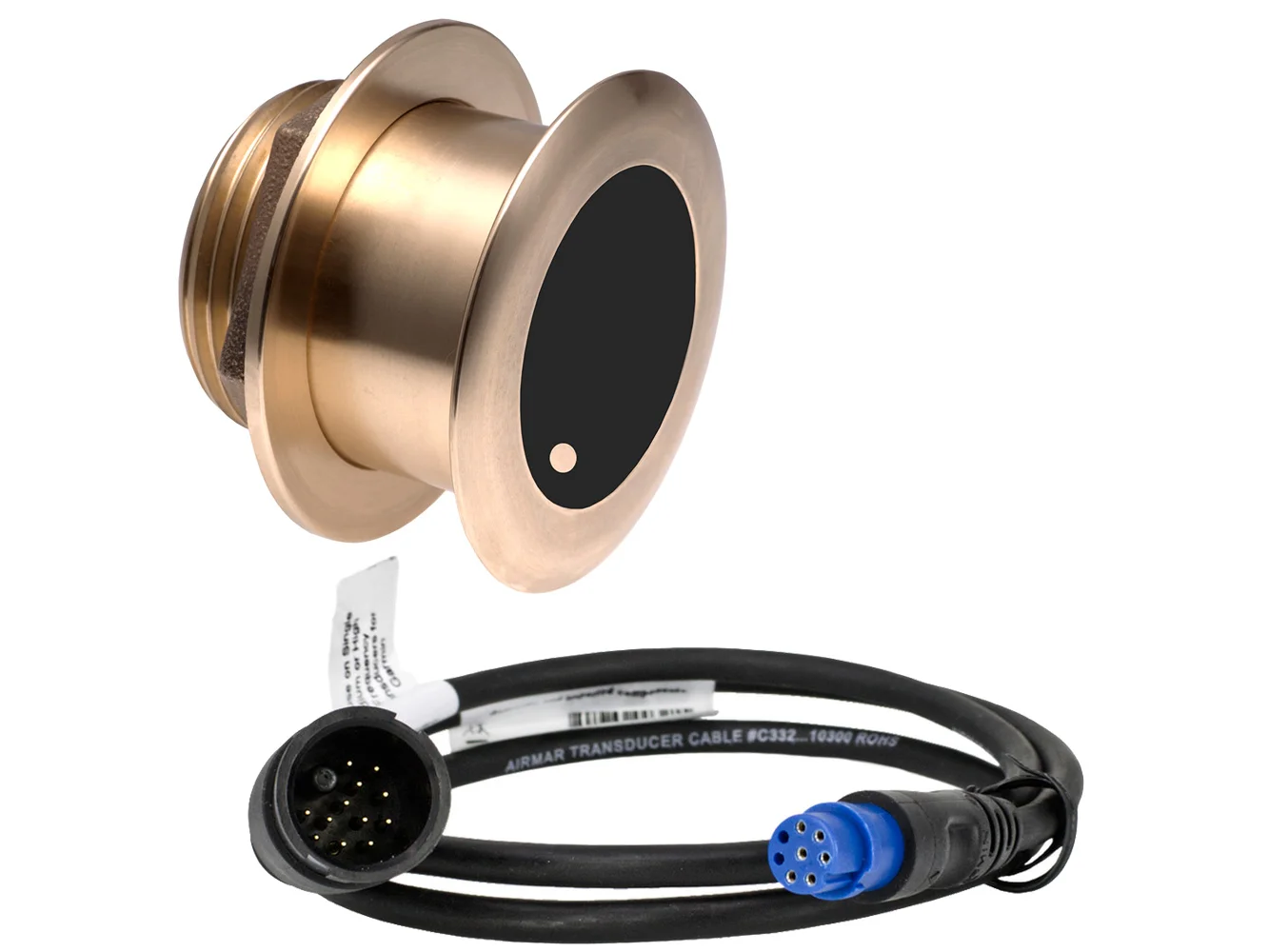 B175L Bronze 0 Degree Thru-Hull 1kW f/Garmin w/8-Pin Connector