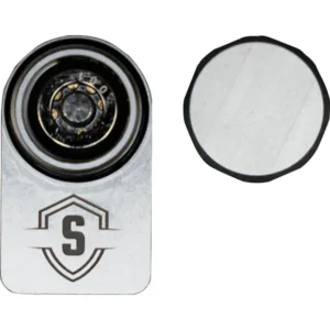 Secure Outdoors Elite Lock - Single - Minn Kota QRB - Silver