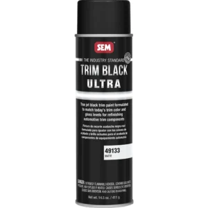 SEM Trim Black Ultra - 20oz Aerosol Can - Matte Finish