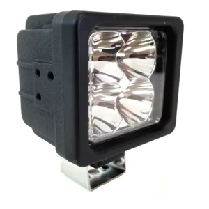 Golight GXL LED Work Light Series Spot Light Fixed Mount w/No Remote - 12V - Black