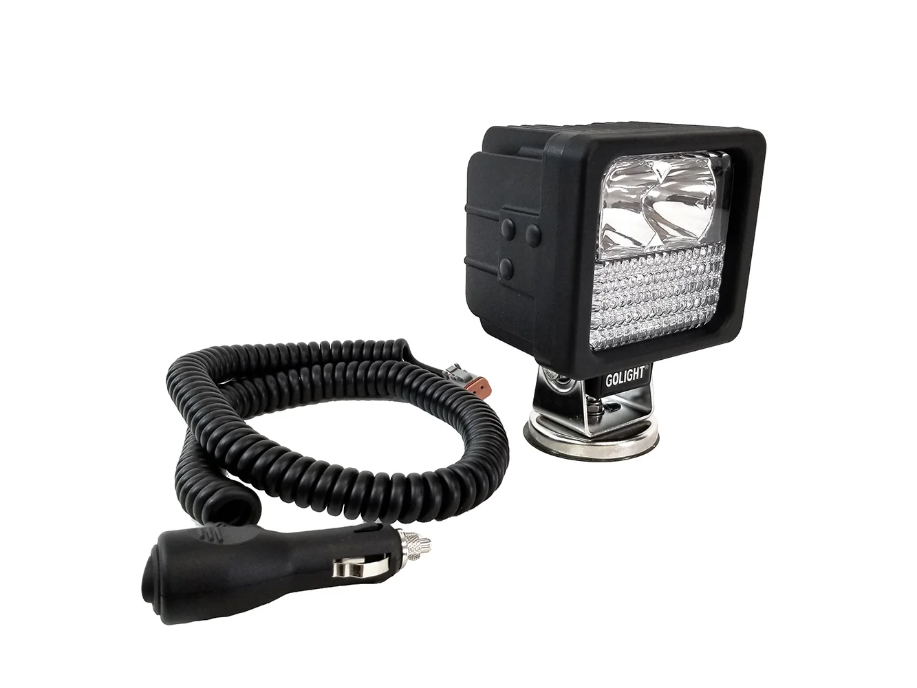 Golight GXL LED Hybrid Portable Work Light Series Magnetic Mount w/No Remote - 12V - Black