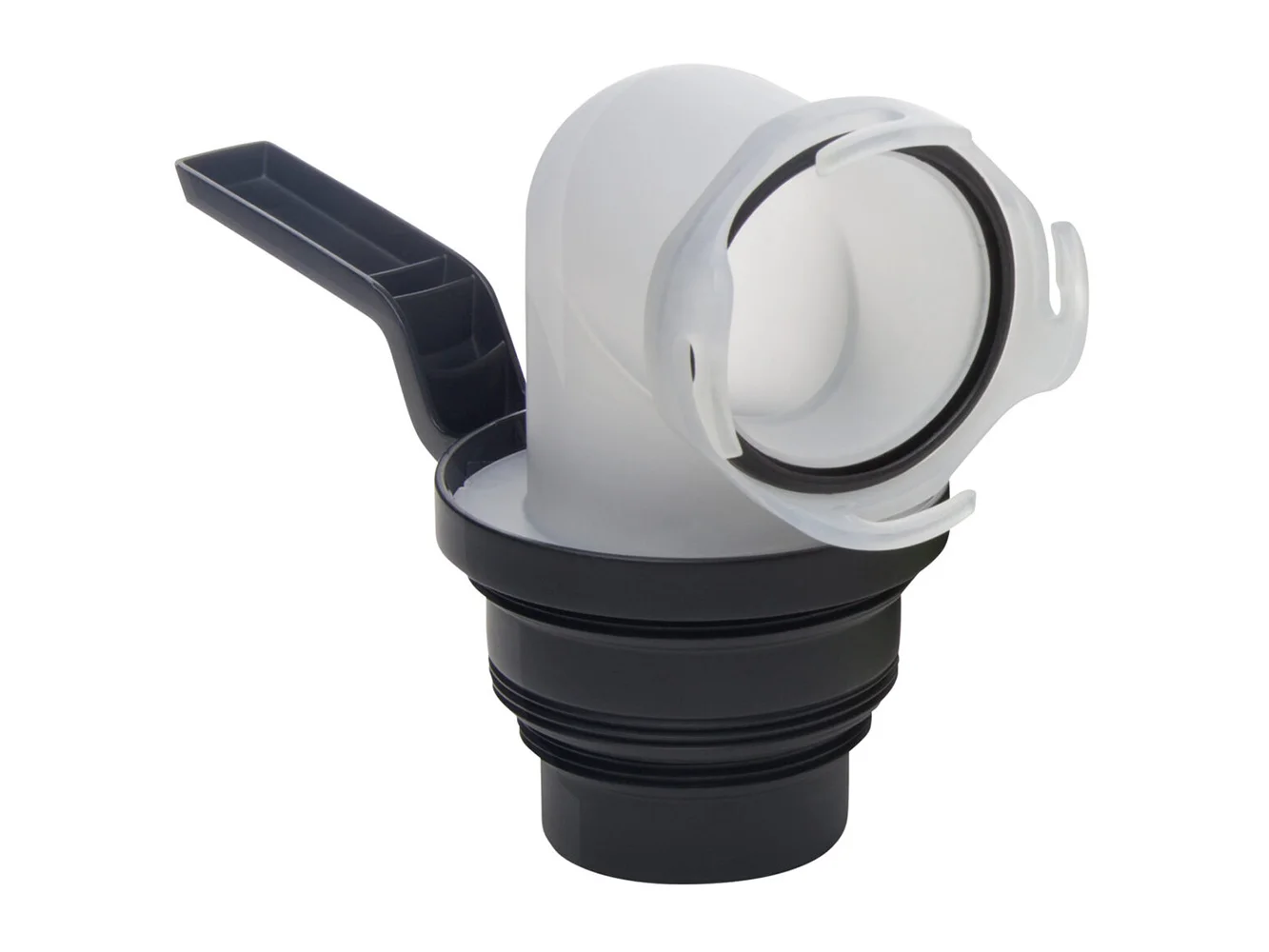 Thetford Titan Revolve Rotating Sewer Adapter w/Handle & Universal Bayonet Connection