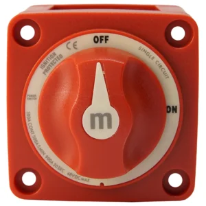 Egis M-Series 300A Battery Switch Off/On Knob Actuator