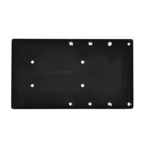 Sea Brackets 14" Straight Trolling Motor Plate f/Garmin Kraken - Black