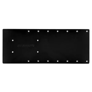 Sea Brackets 20" Straight Trolling Motor Plate f/Garmin Kraken - Black