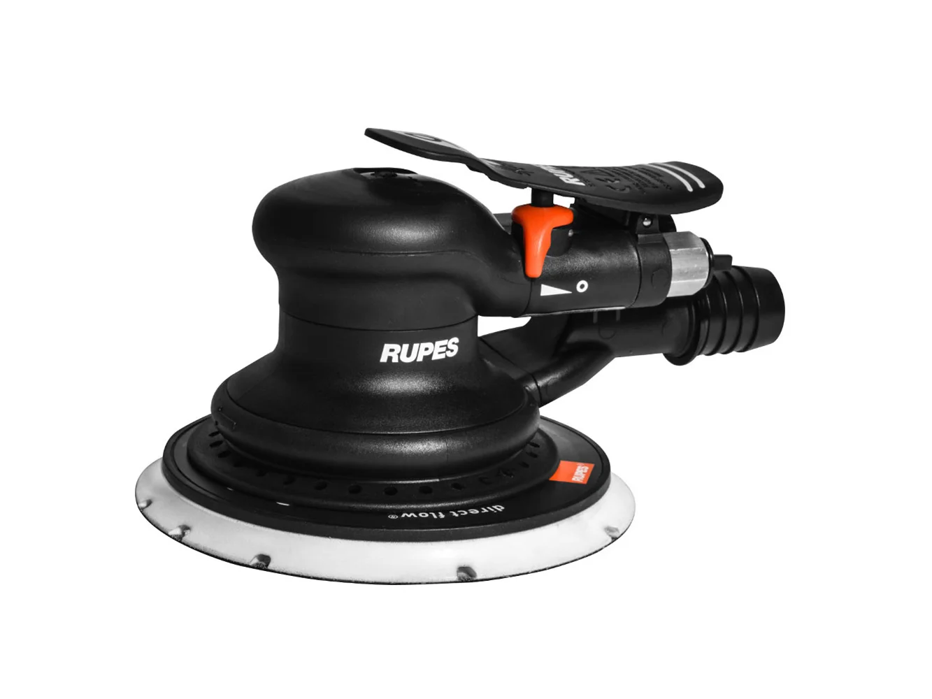 RUPES Random Orbital Palm Pneumatic Sander w/150mm Pad & 3mm Orbit-Skorpio III (Central Vac)