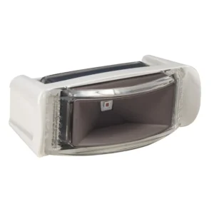 Lumitec Contour Inset Navigation Light - Starboard Green - White Housing