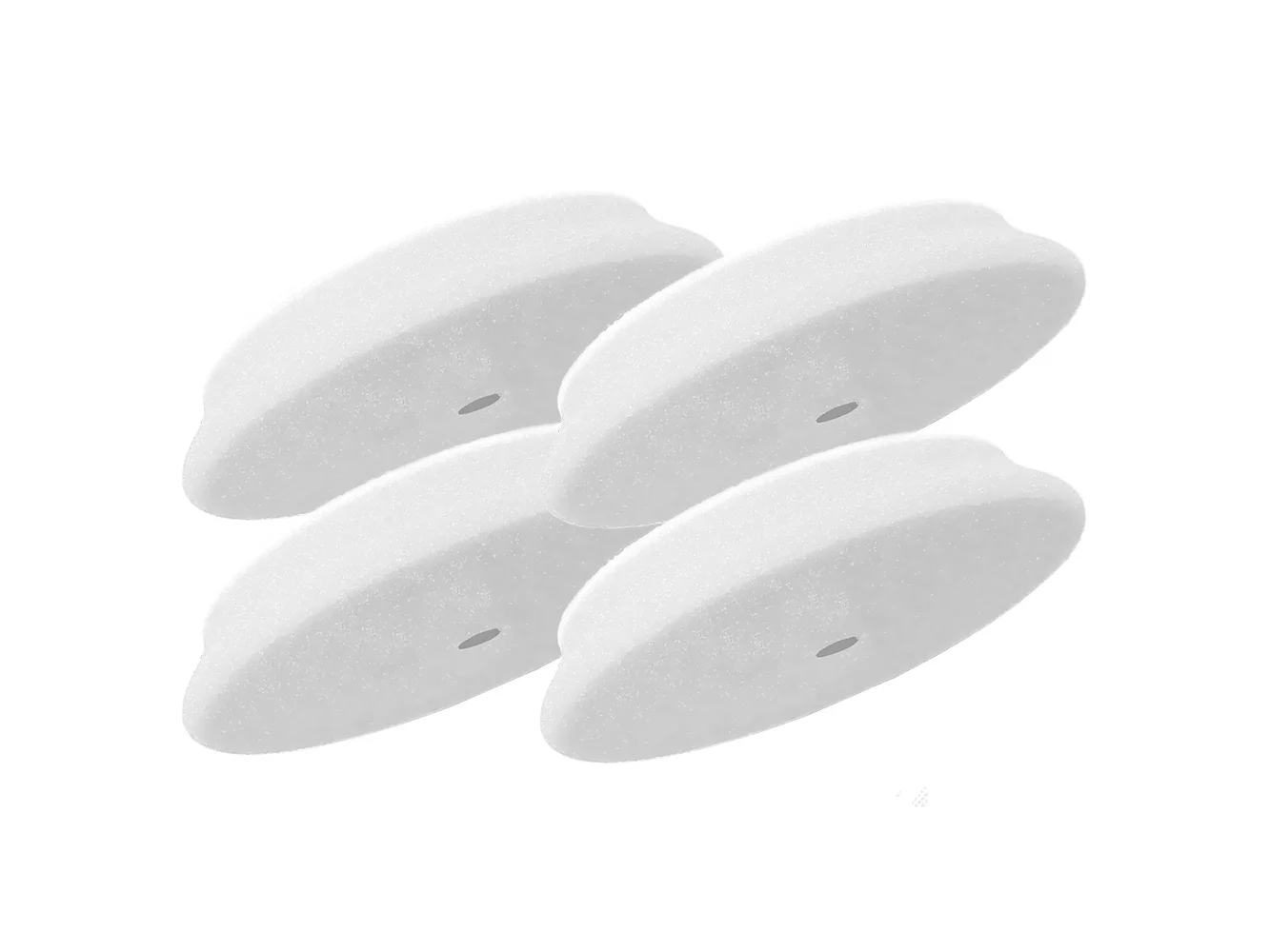 RUPES D-A Ultra Fine Polishing Foam Pad 70mm - White *4-Pack