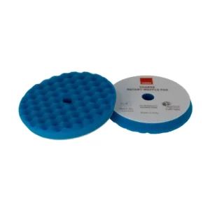 RUPES Velcro Waffle Coarse Polishing Foam Pad f/Rotary Polishers 180mm - Blue