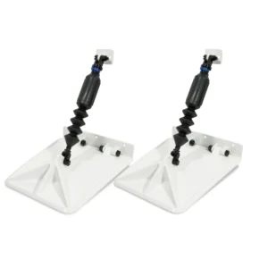 Smart Tabs SX Trim Tabs by Lectrotab 9.5&rdquo; x 10&rdquo; f/12'-16&rsquo; Boat w/40 - 80HP - White