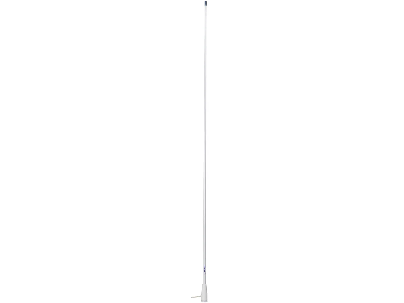 Scout 5' White VHF Antenna 3dB Nylon Ferrule w/5M RG-58 Coax KS-22