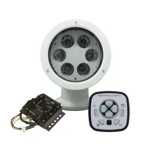 ACR RCL-50 LED White Searchlight w/URP-103 Wired Point Pad & URC-104 Master Controller