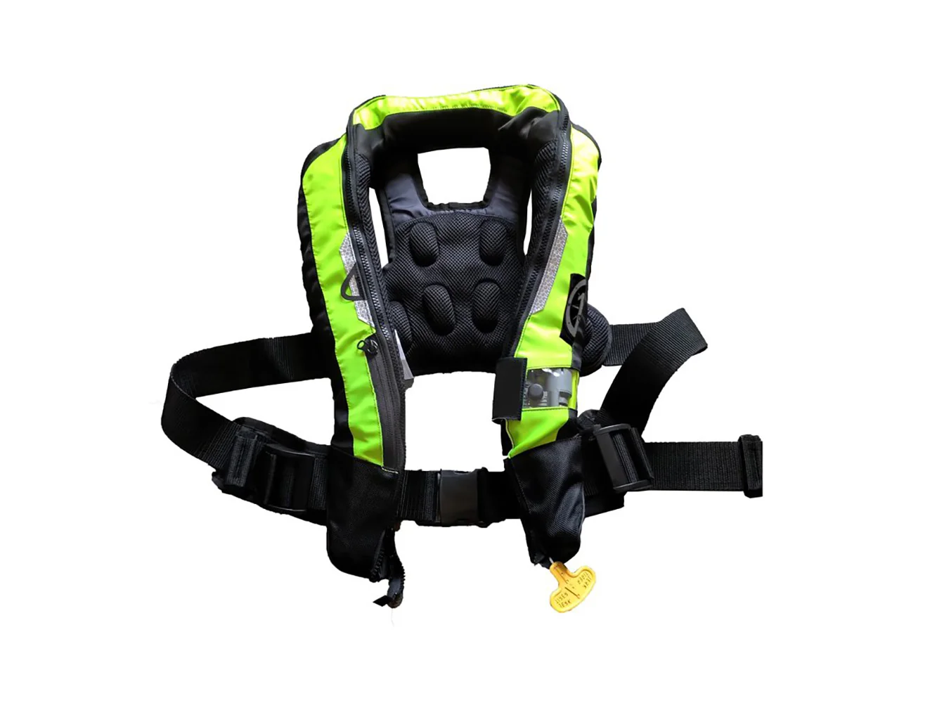 First Watch Auto/Manual Convertible 38g Inflatable PFD - Hi-Vis Yellow