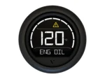 Veratron VL Digital 52 w/Round Black Bezel