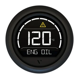 Veratron VL Digital 52 w/Round Black Bezel
