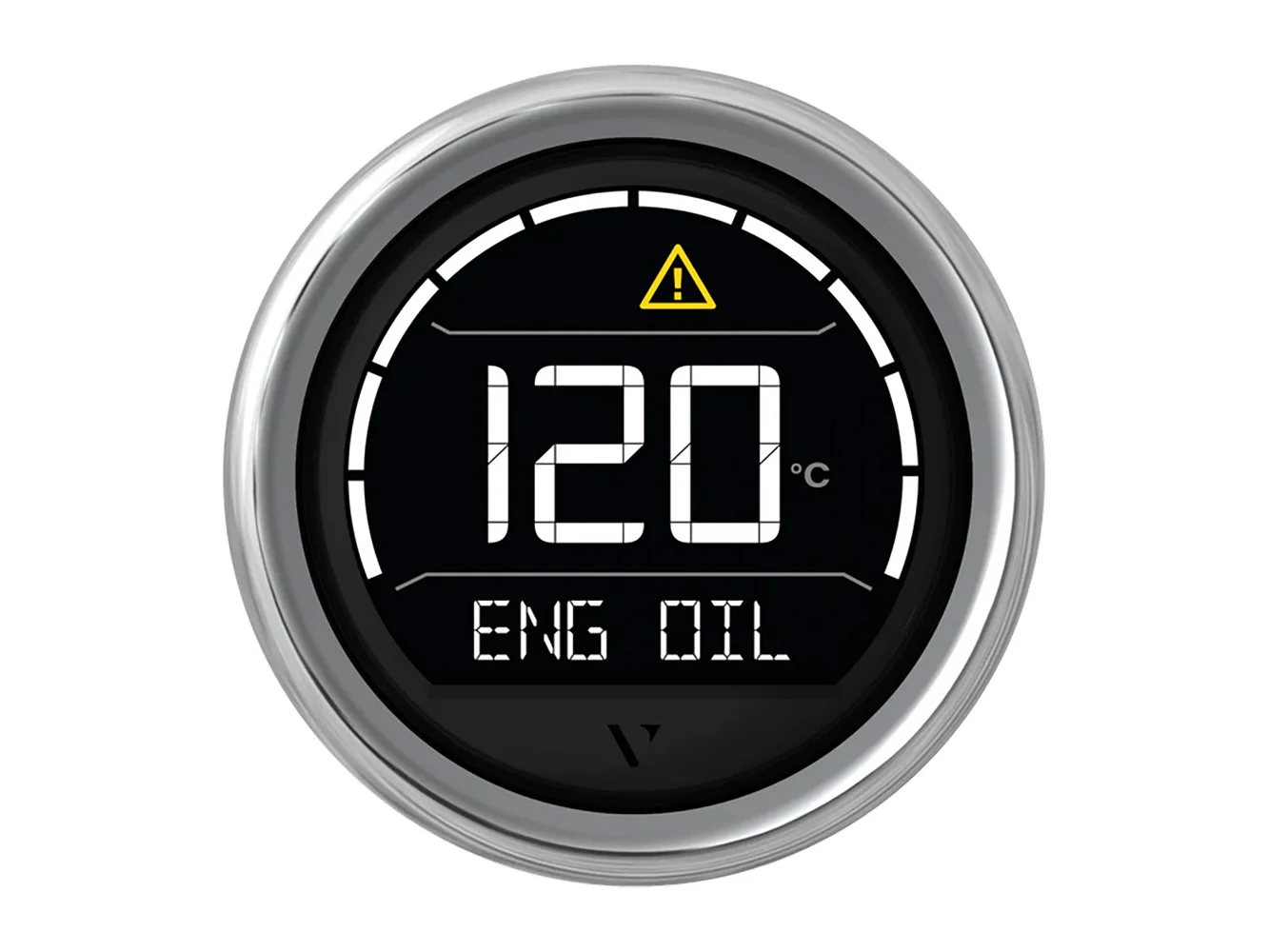 Veratron VL Digital 52 w/Round Chrome Bezel