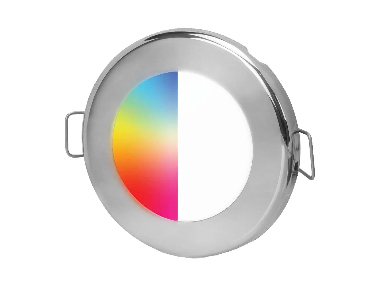 Hella Marine EuroLED75 RGBW Downlight - Stainless Steel Bezel
