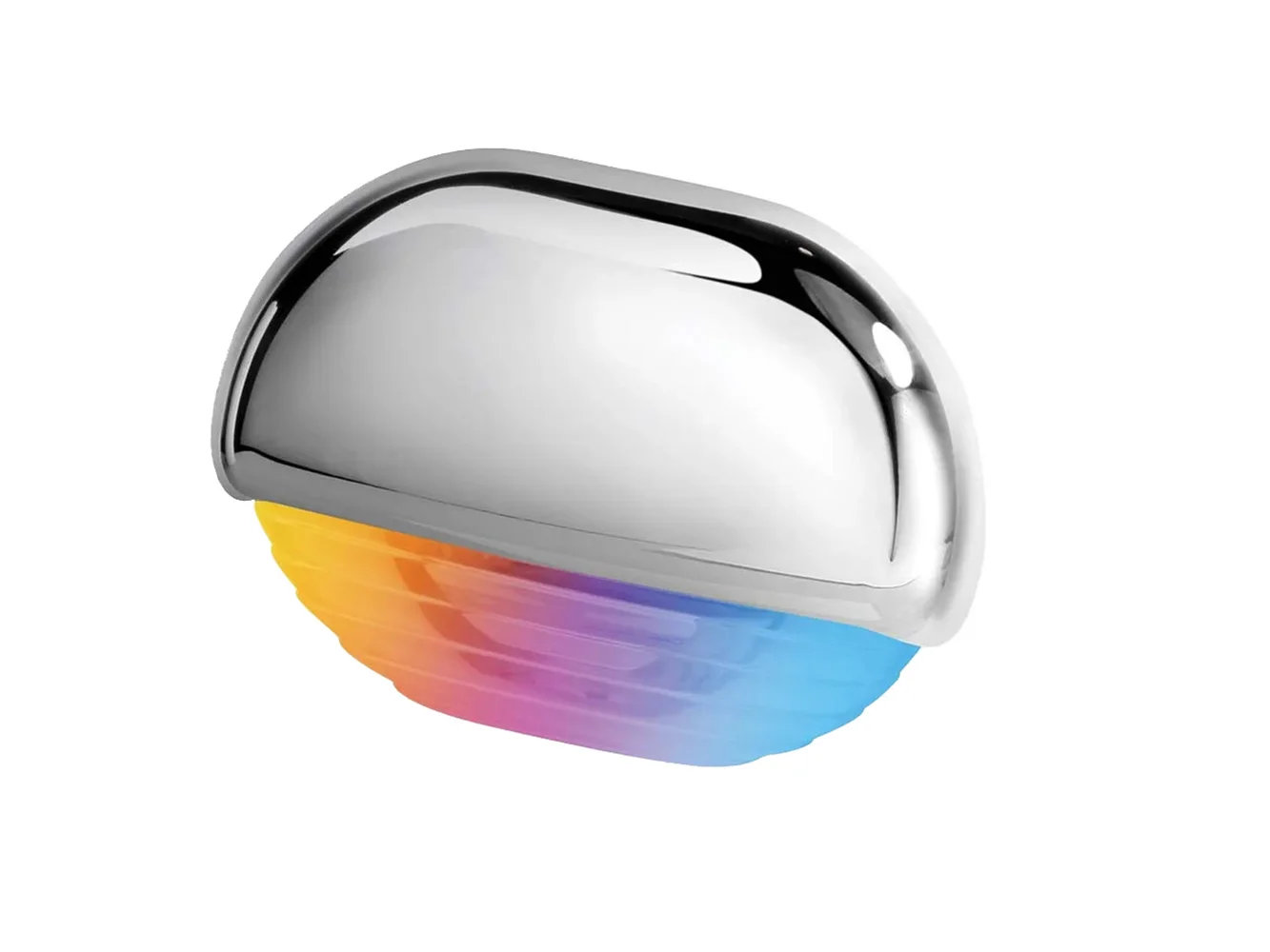 Hella Marine Apelo RGB Step Lamp - Chrome Cap
