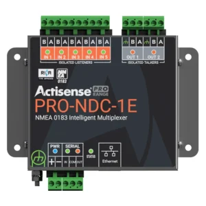 Actisense PRO NMEA 0183 Multiplexer - 5 Inputs & 2 ISO-Drive Outputs, Ethernet & Serial Connections
