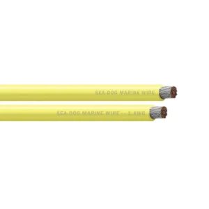 Sea-Dog 1 AWG Yellow Battery Cable - 100'