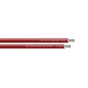 Sea-Dog 8 AWG Red Primary Wire - 100'