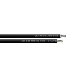 Sea-Dog 10 AWG Black Primary Wire - 100'
