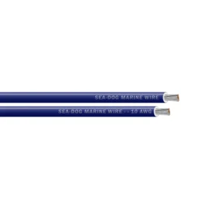 Sea-Dog 10 AWG Dark Blue Primary Wire - 25'
