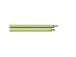 Sea-Dog 10 AWG Green/Yellow Stripe Primary Wire - 100'