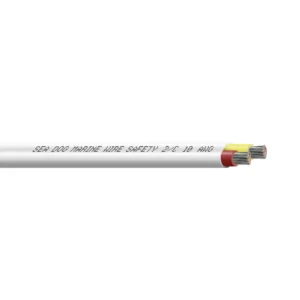 Sea-Dog 10/2 AWG Flat Duplex Safety Wire - Red/Yellow - 100'