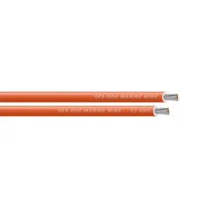 Sea-Dog 12 AWG Orange Primary Wire - 400'