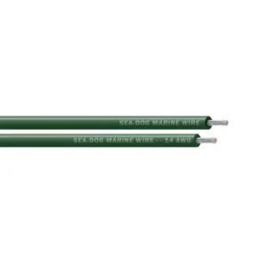 Sea-Dog 14 AWG Green Primary Wire - 25'