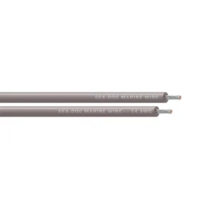 Sea-Dog 14 AWG Grey Primary Wire - 25'