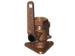 GROCO 4" Bronze Flanged Seacock