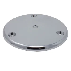 TACO Round Pad 3-Hole Mill Finish - 4-1/2"