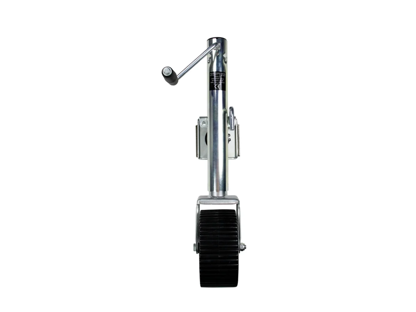 Powerwinch Utility Series Jack - 1500lb, Bolt-On, Single Wheel Wide, Zinc