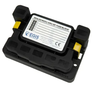 Egis 150A Dual Stud Common Busbar - 20 Screw w/Cover